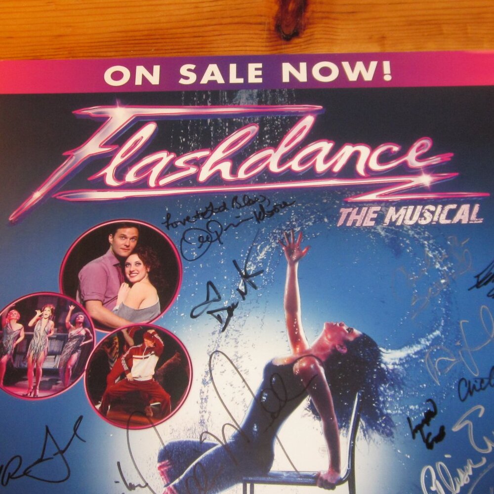 Flashdance Lobby Card Autographed 2013 - Picture 2 of 5